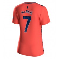 Koszulka piłkarska Everton Dwight McNeil #7 Strój wyjazdowy dla kobiety 2023-24 tanio Krótki Rękaw